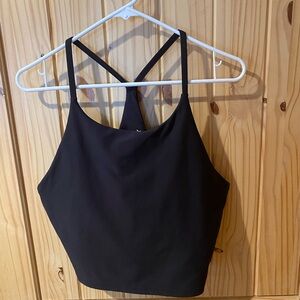 Old Navy Active Black Powersoft Bra